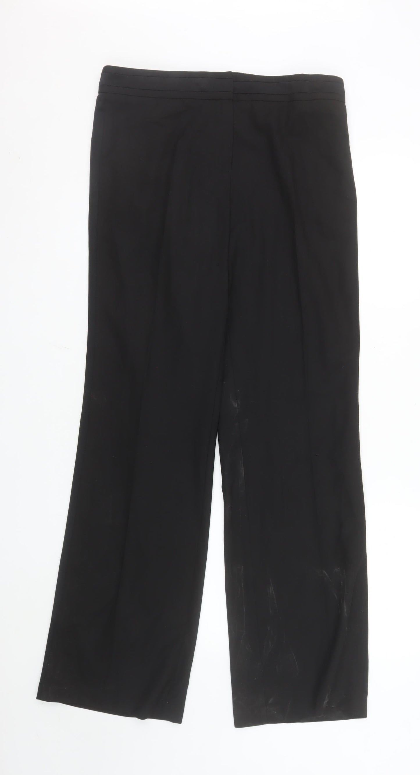 Marks and Spencer Women's Black Size 12 Long Dress Pants
