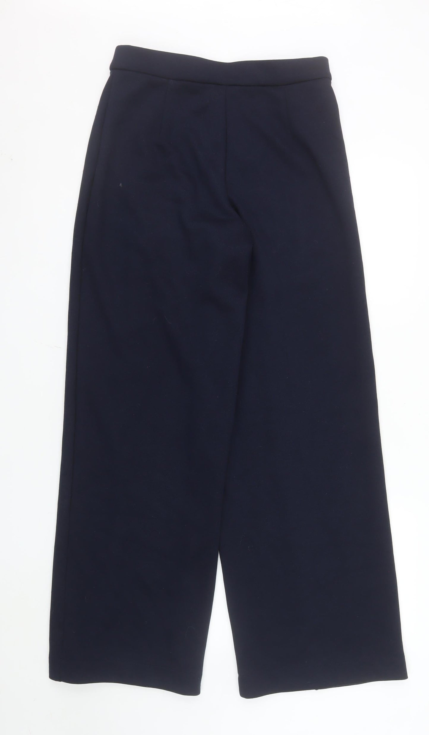 Marks and Spencer Women’s Black Size 10 Tall Straight Leg Trousers