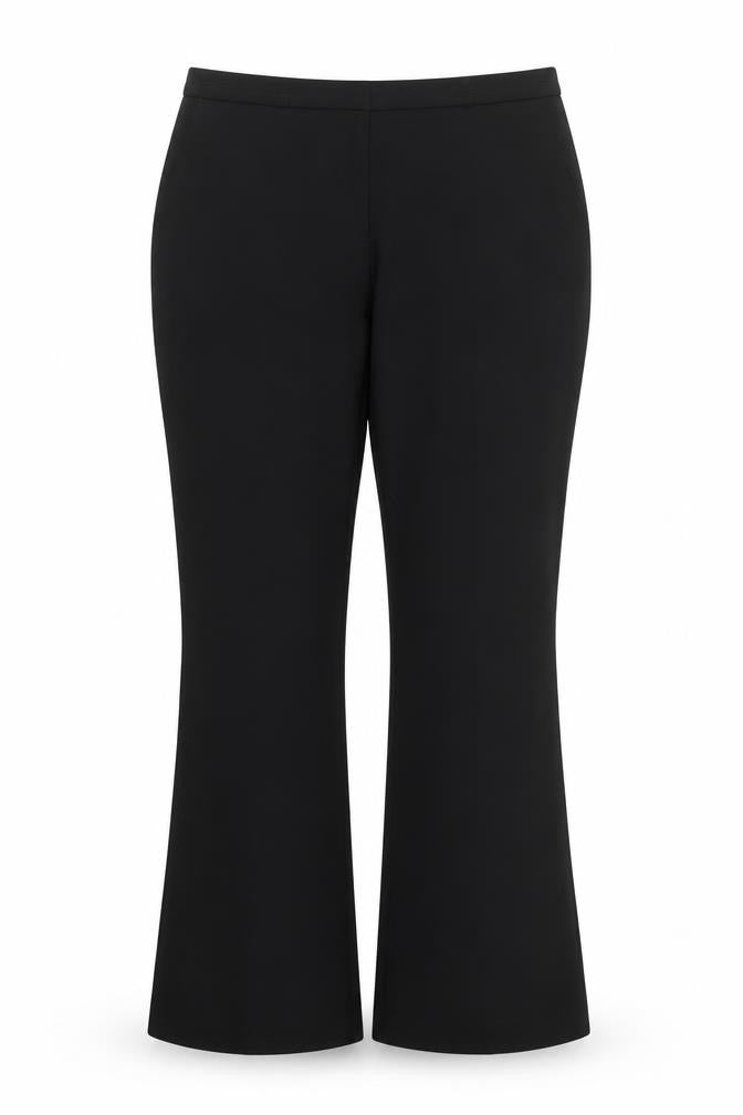 Peacocks Women's Black Bootcut Work Trousers Size 22S