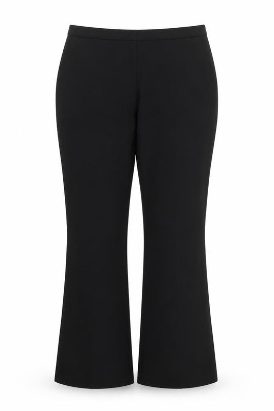 Peacocks Women's Black Bootcut Work Trousers Size 22S
