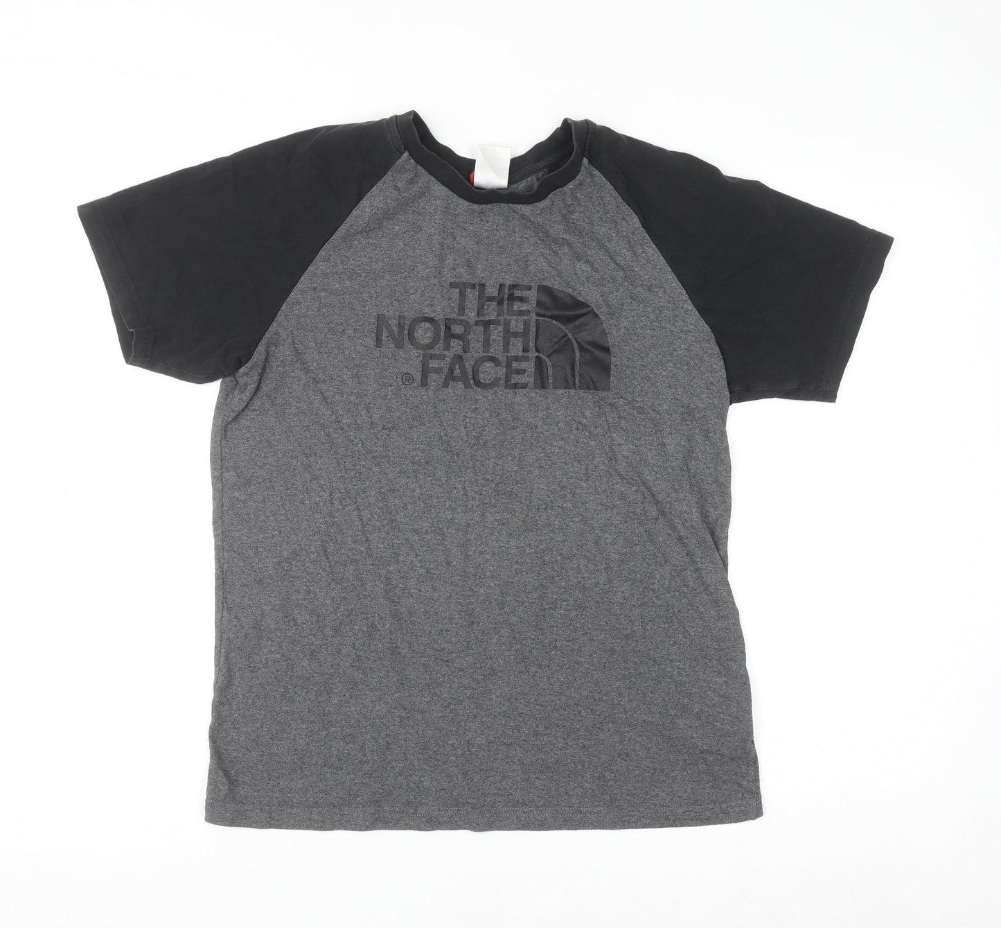 The North Face Men's Grey Short Sleeve Crew Neck Cotton T-Shirt Size S
