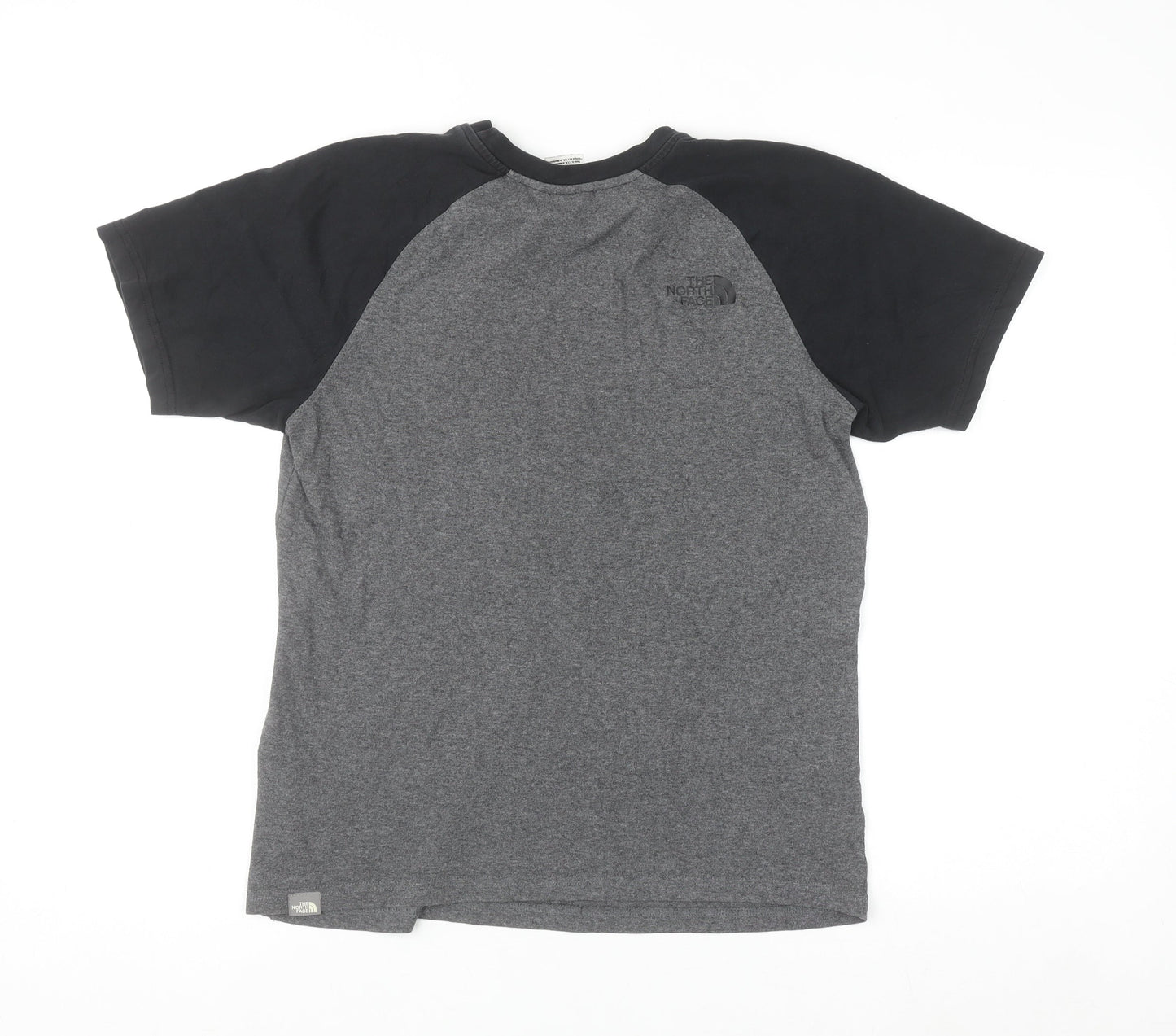 The North Face Men's Grey Short Sleeve Crew Neck Cotton T-Shirt Size S