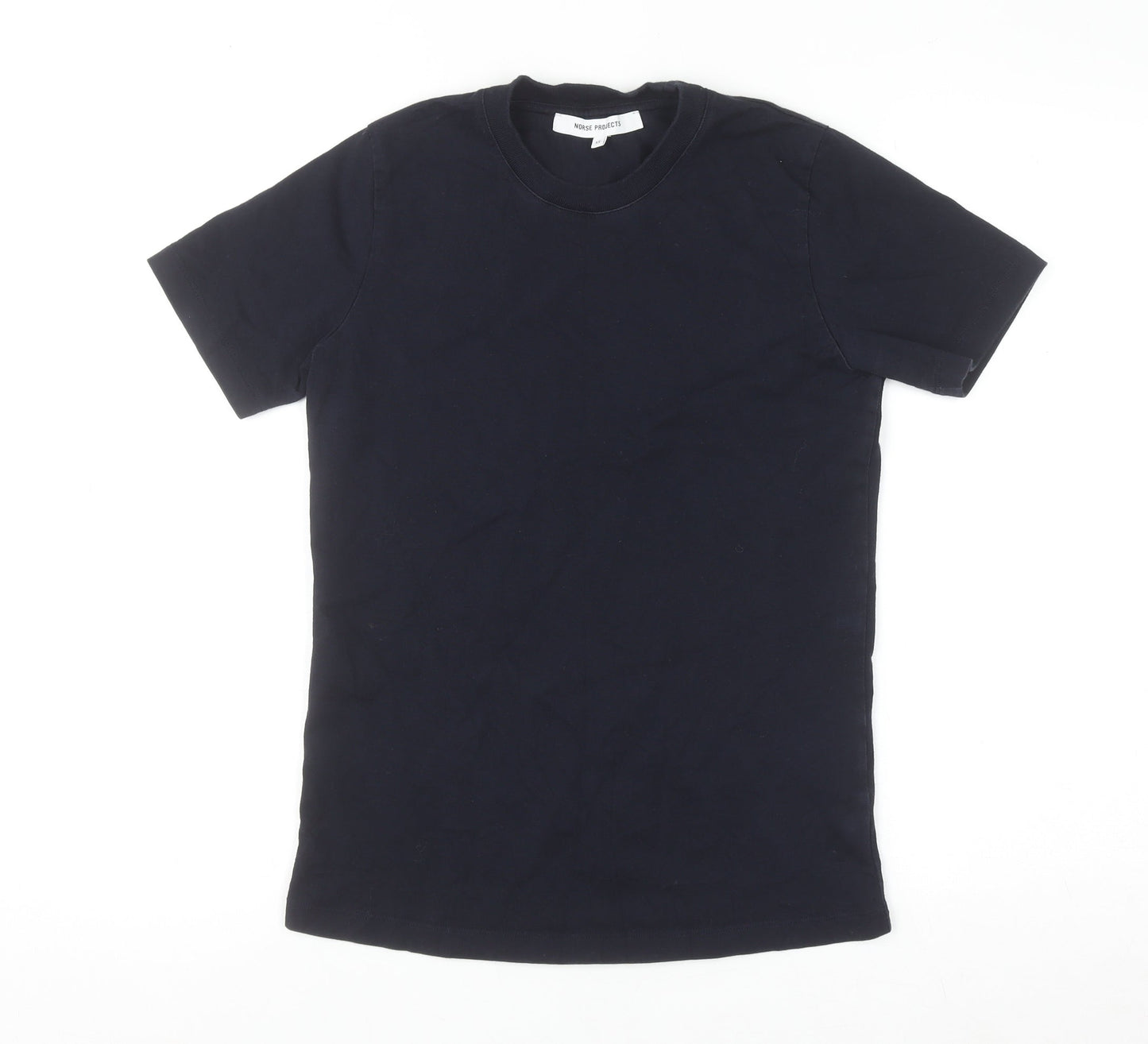 Norse Projects Women's Black XS Basic Cotton Short Sleeve T-Shirt