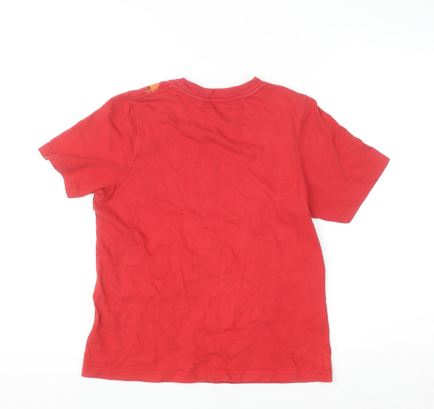 No Fear Boys Red Skull Graphic T-Shirt 13 Years Short Sleeve Cotton