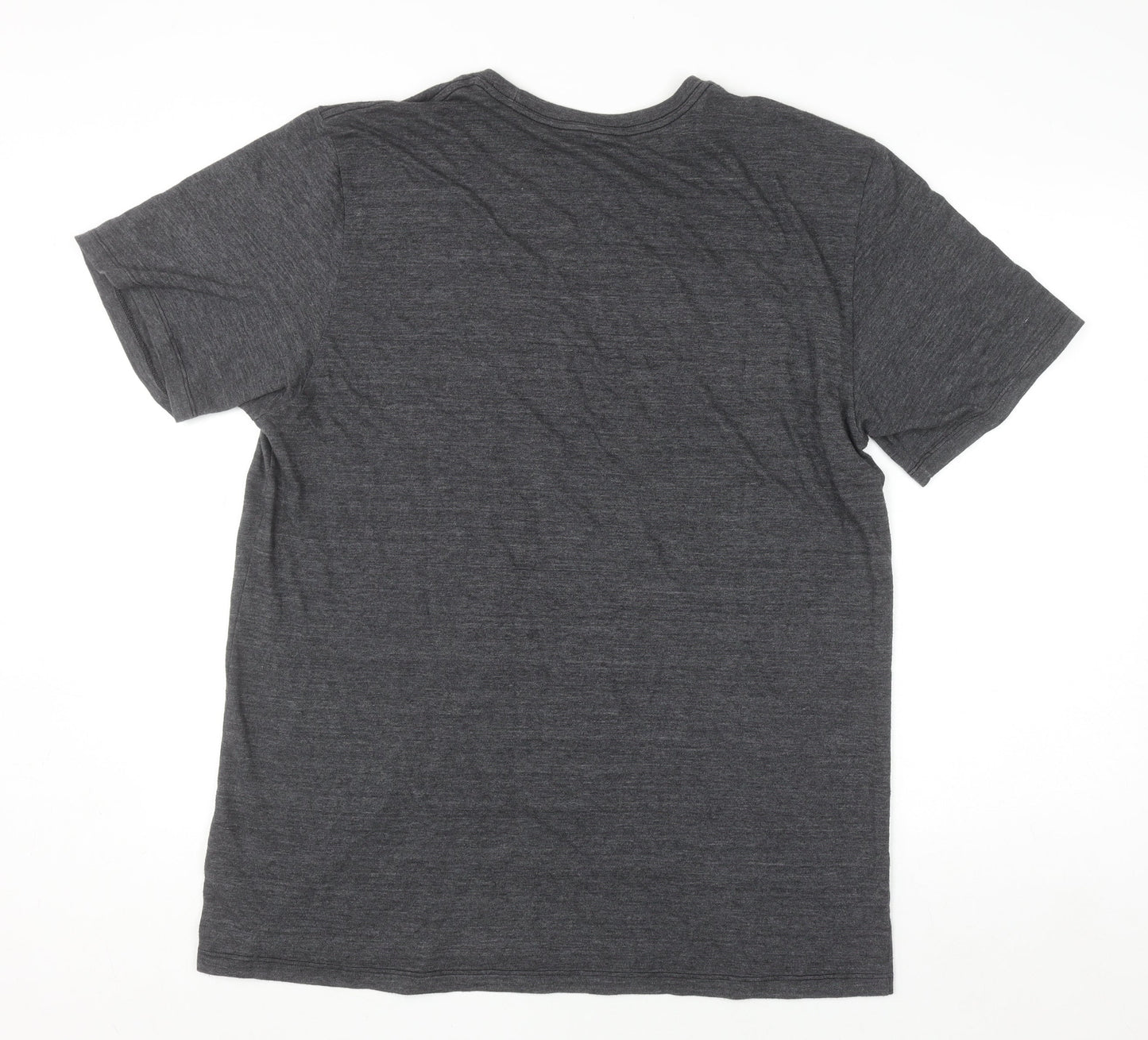Reebok Men’s Grey 2XL Panthers Graphic Sports T-Shirt