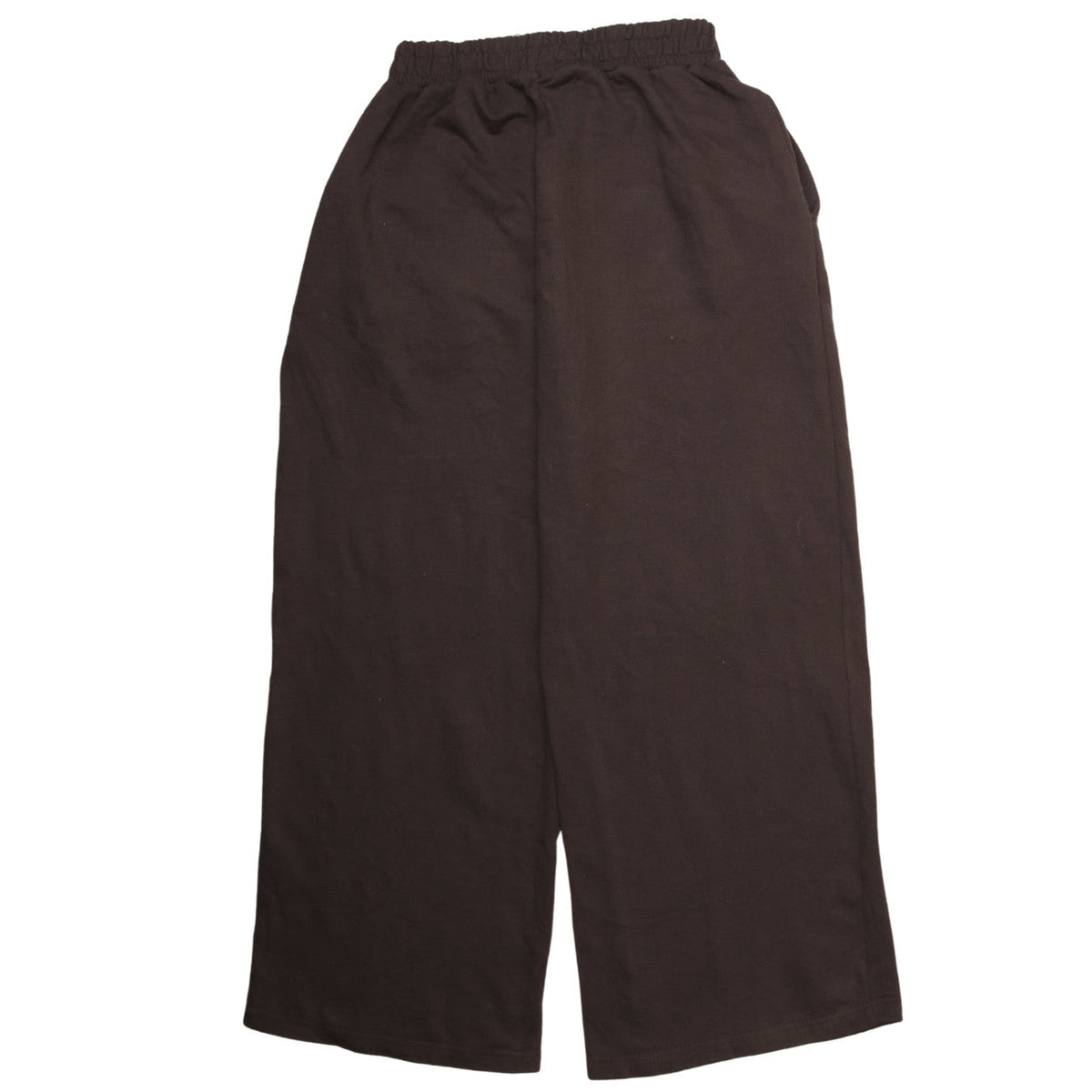 PrettyLittleThing Women Brown Jersey Wide-Leg Sweatpants Size 12