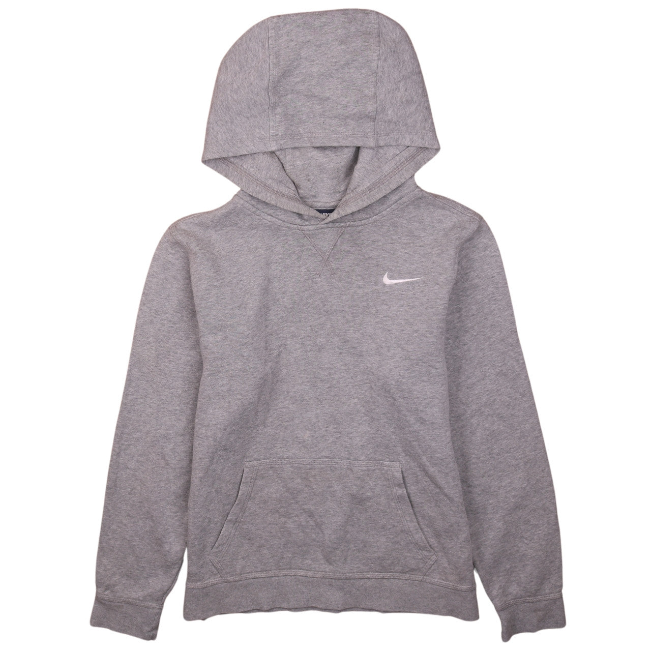 Nike Boys Grey Pullover Hoodie XL 13-15 Years Classic Sportswear