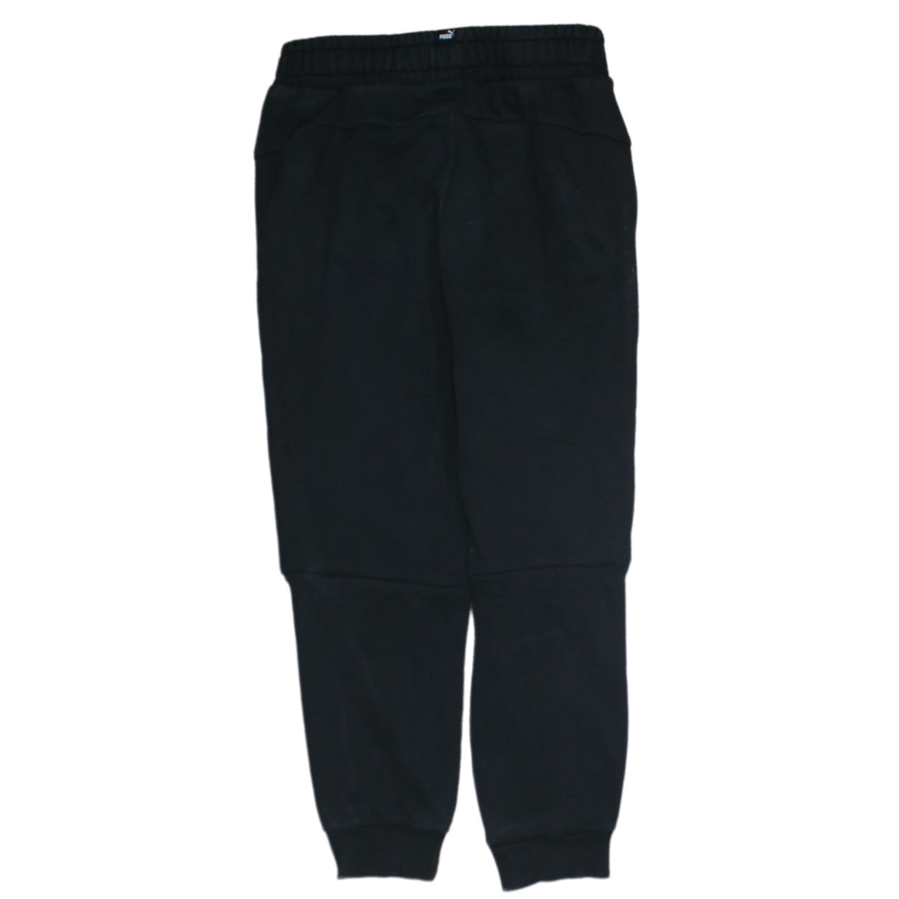 Puma Boys Black Jogger Trousers 11-12 Years Regular Fit Fleece Sweatpants