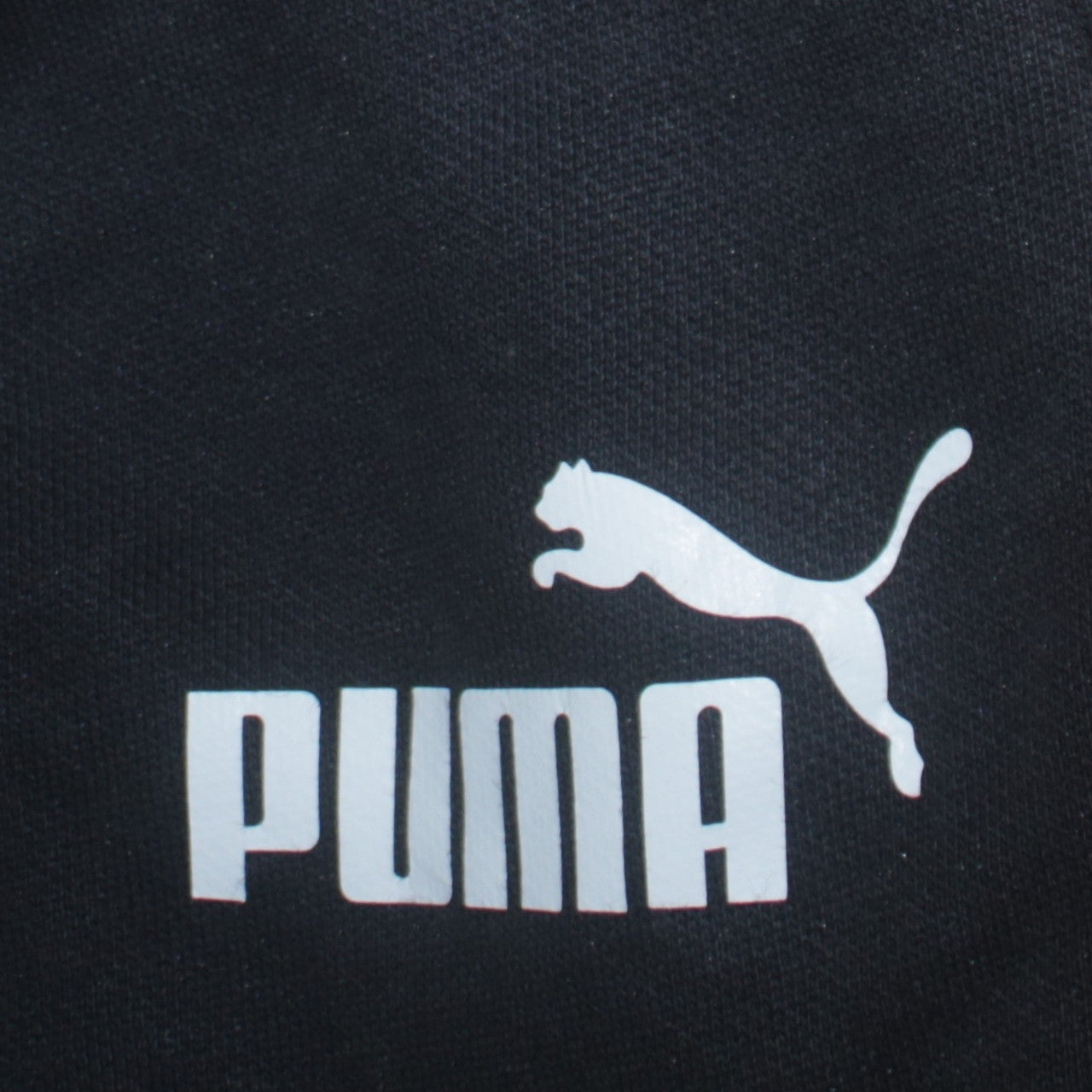 Puma Boys Black Jogger Trousers 11-12 Years Regular Fit Fleece Sweatpants