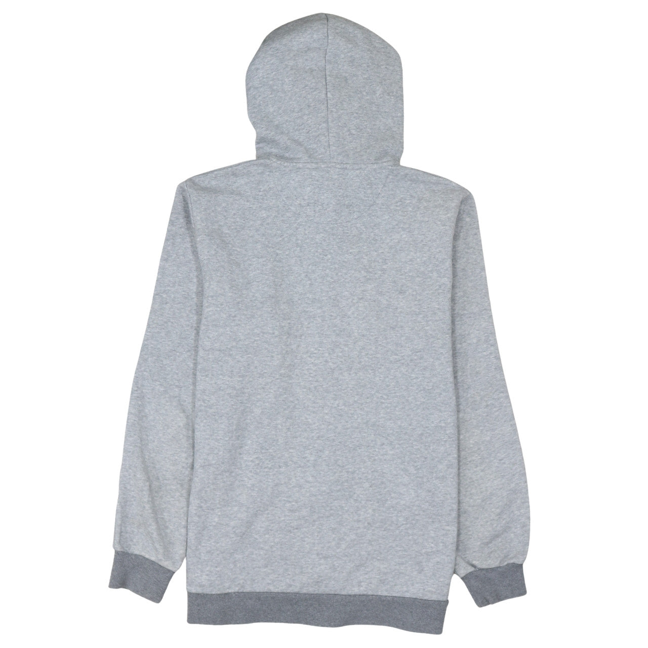 Adidas Men's Grey Full Zip Hoodie Size M Regular Fit Sportswear