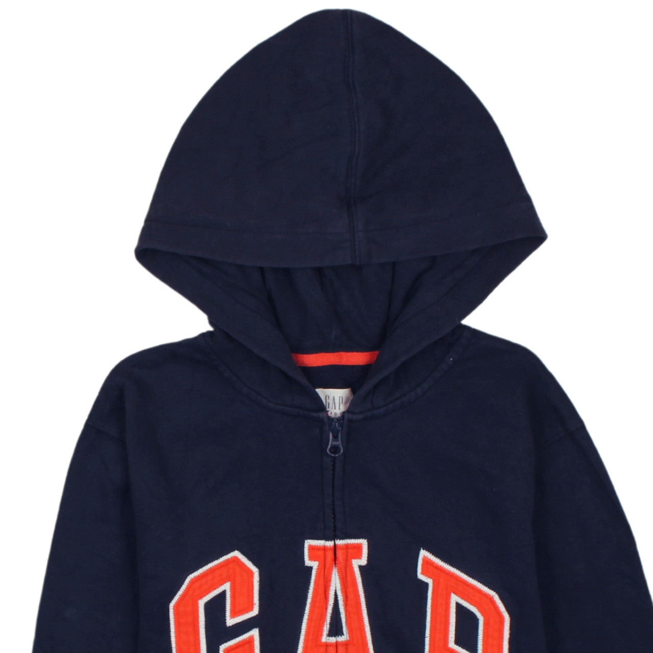 GAP Kids Boys Navy Blue Full Zip Hoodie XXL Cotton Blend