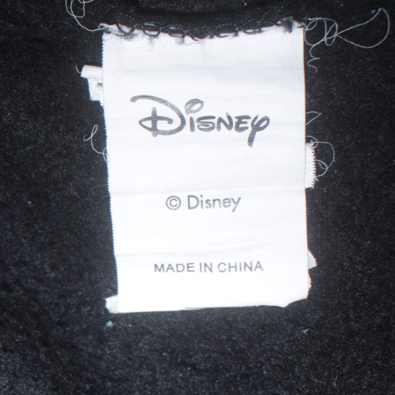 Disney Womens Black XL Crew Neck Pullover Sweatshirt Mickey Logo Print