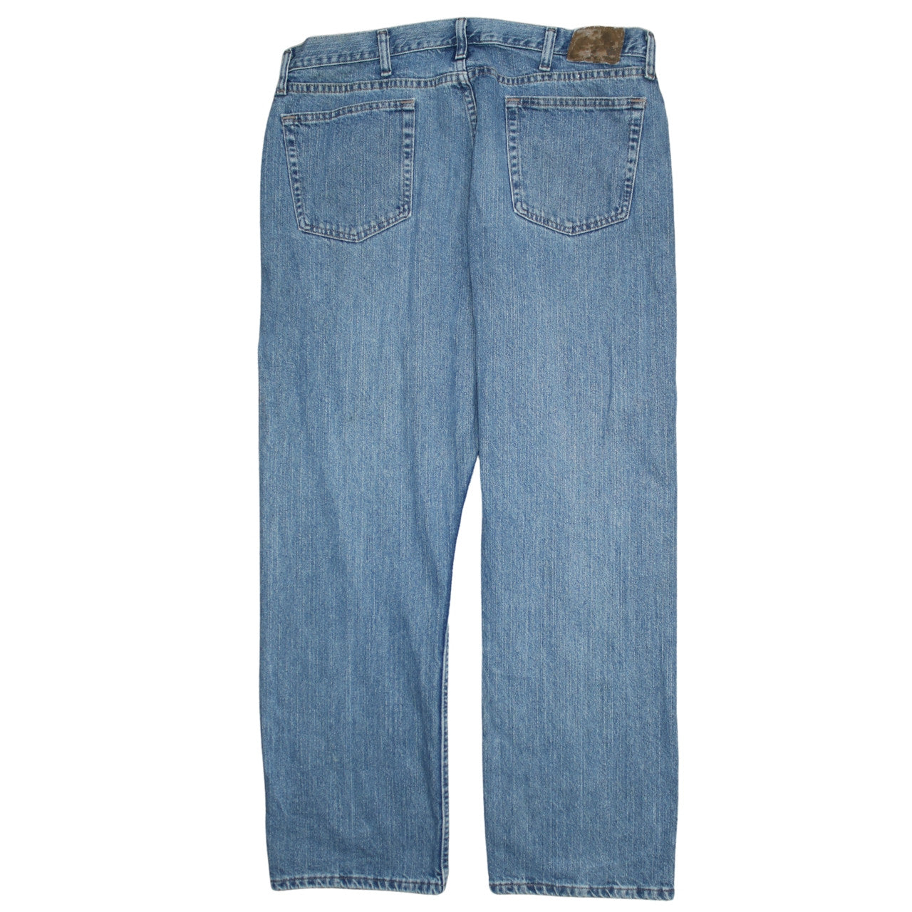 Wrangler Men's Blue Relaxed Straight 38x30 Denim Jeans