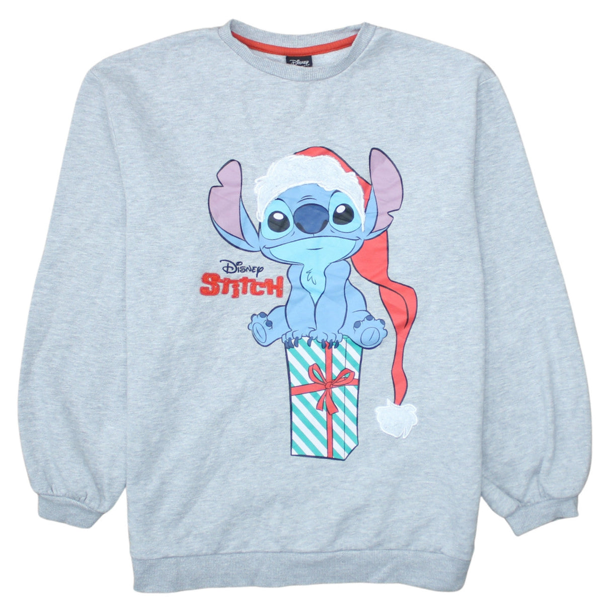 Disney at Primark Girls Grey Stitch Christmas Pullover Sweatshirt 12-13 Yrs