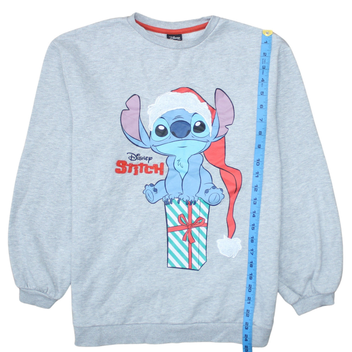 Disney at Primark Girls Grey Stitch Christmas Pullover Sweatshirt 12-13 Yrs