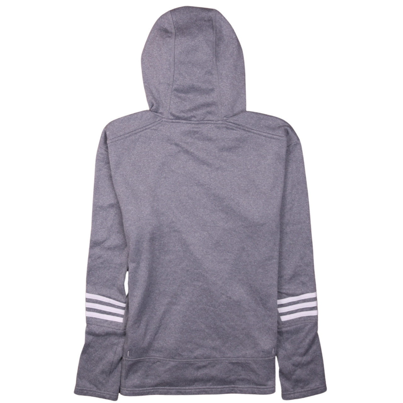 Adidas Womens Grey Pullover Hoodie Small Athletic Casual