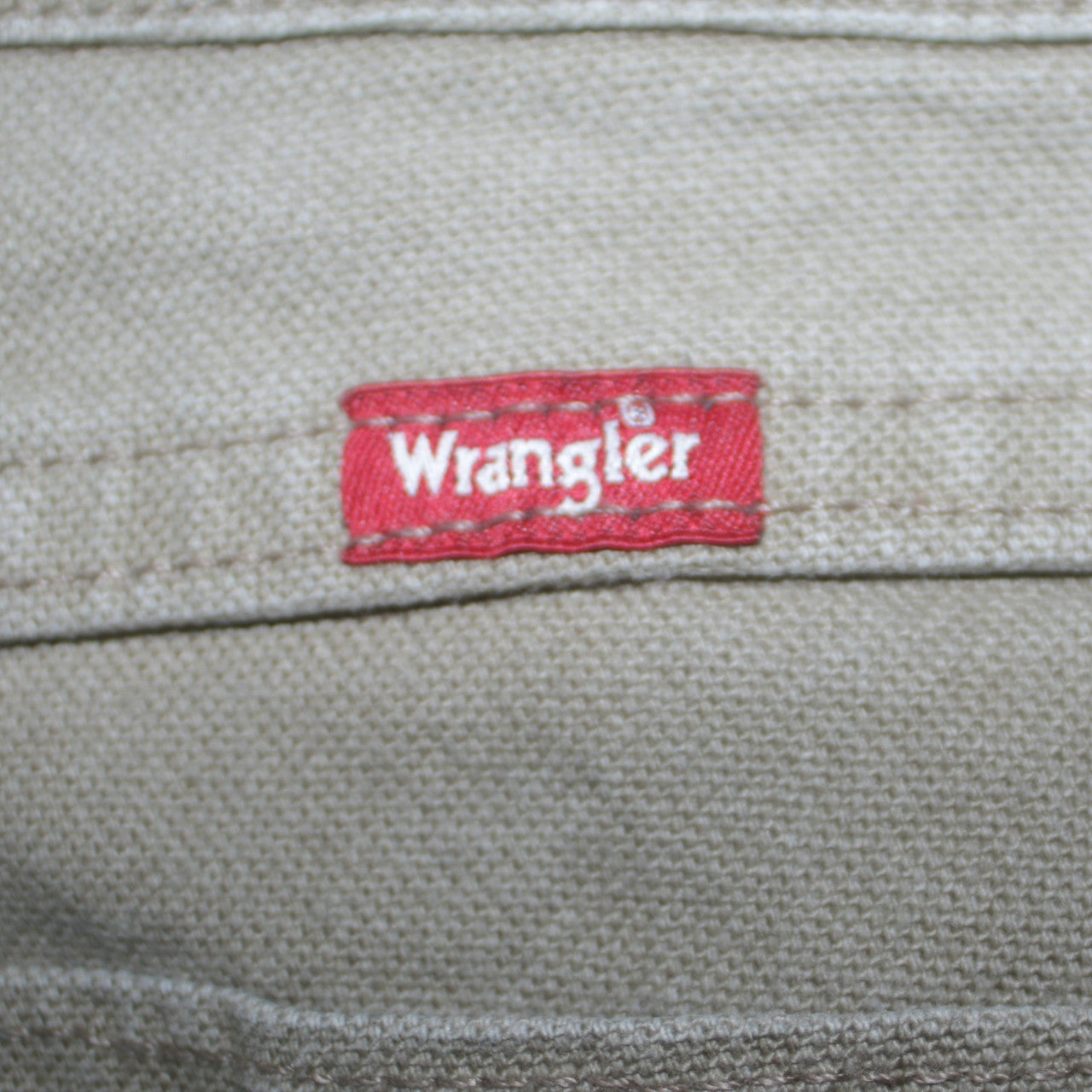 Wrangler Men's Beige Carpenter Workwear Trousers Size 44x32
