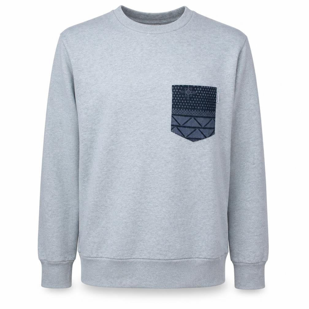 Carhartt Men's Grey Small Crew Neck Pullover Sweatshirt