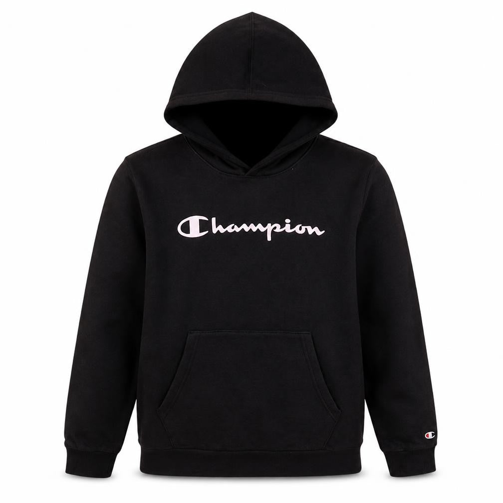 Champion Boys Black XL 13-14 Years Pullover Hoodie Sweatshirt