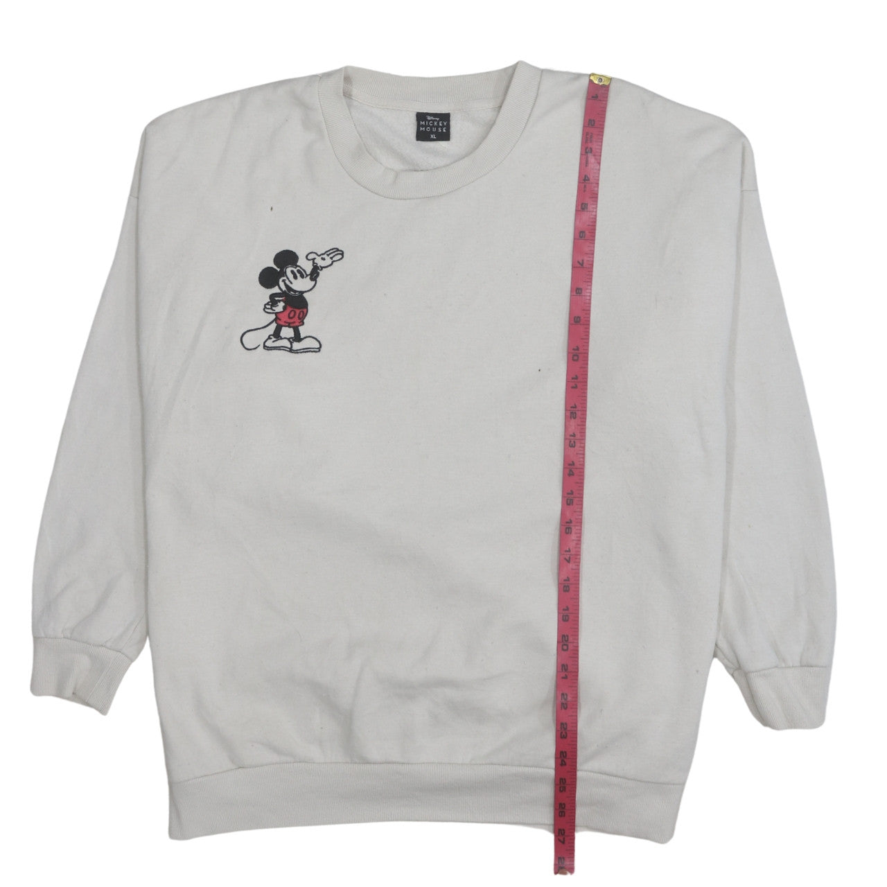 Pep&Co Disney Mickey Mouse White XL Unisex Sweatshirt