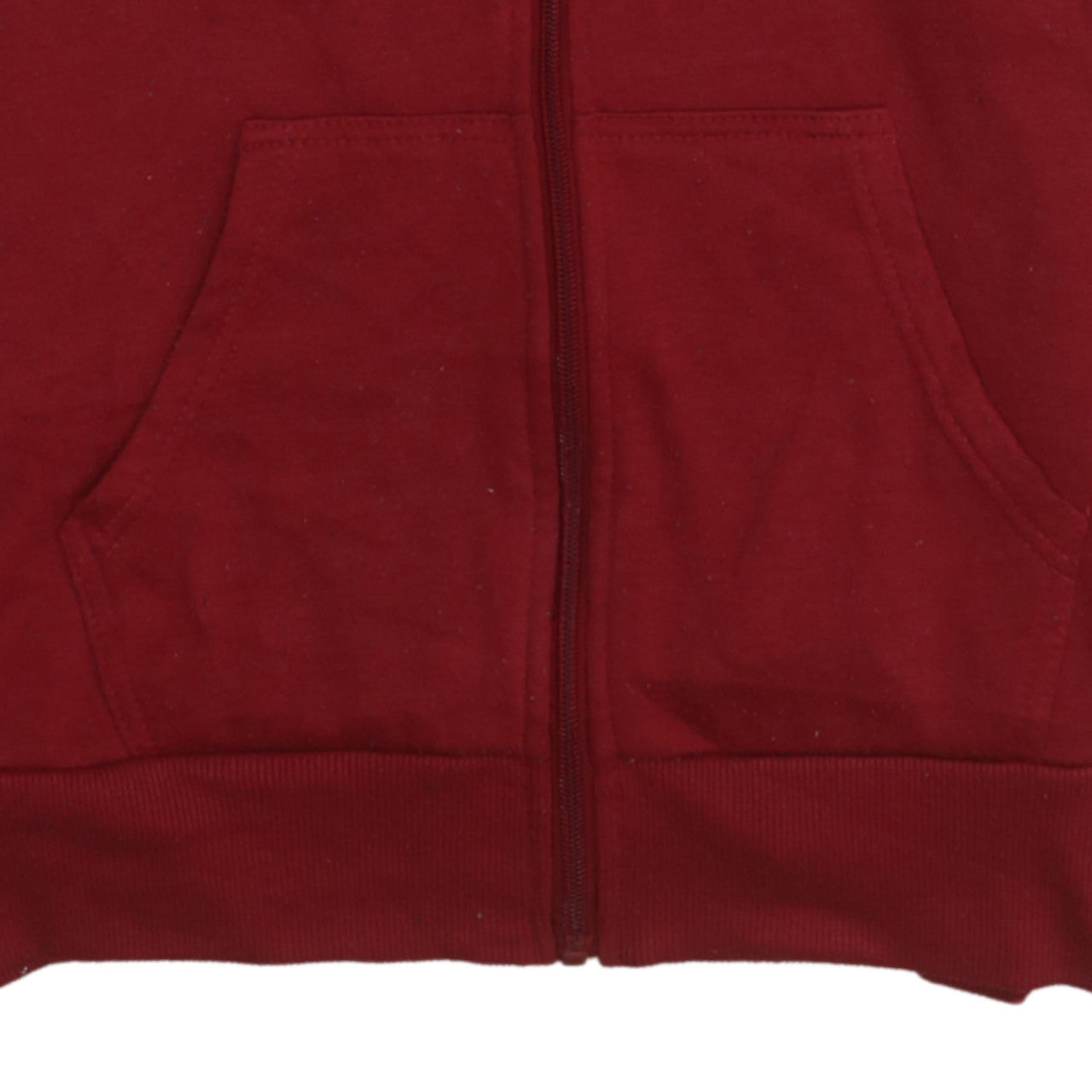Lee Cooper Men's Red Full Zip Hoodie Size L Regular Fit