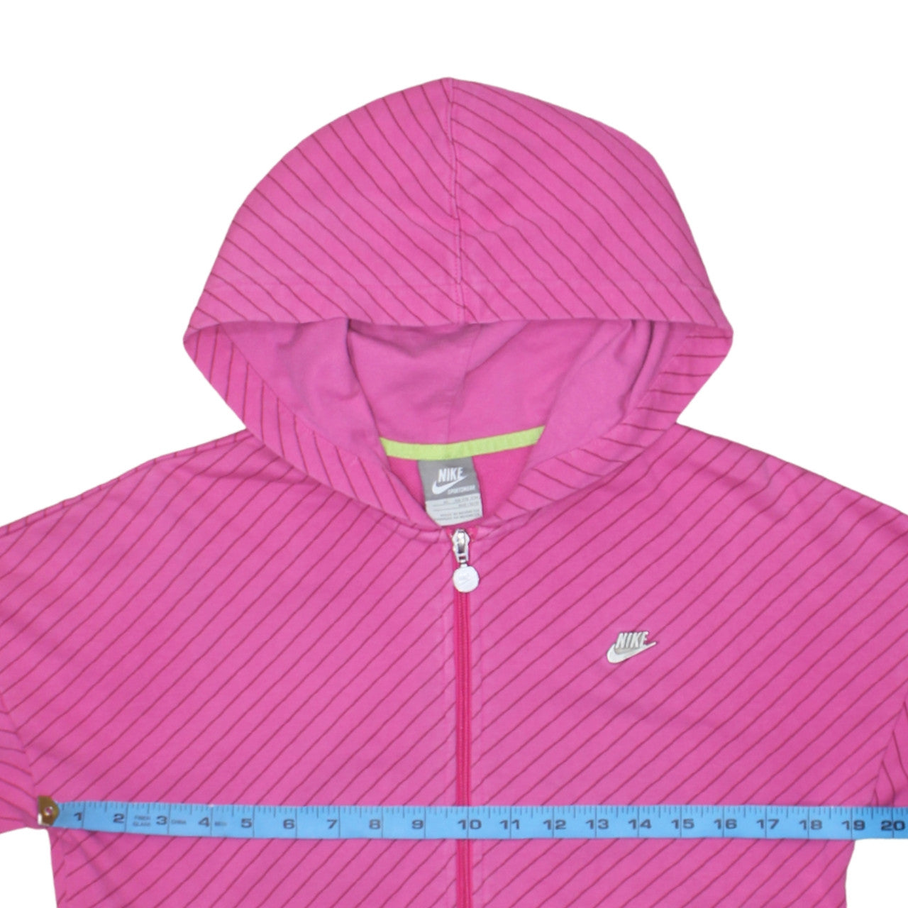 Nike Teens Pink Full Zip Hoodie XL 13-15 Years Sportswear Casual