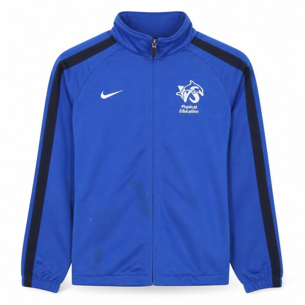 Nike Boys Blue Full Zip Physical Education Sweatshirt 12-13 Years