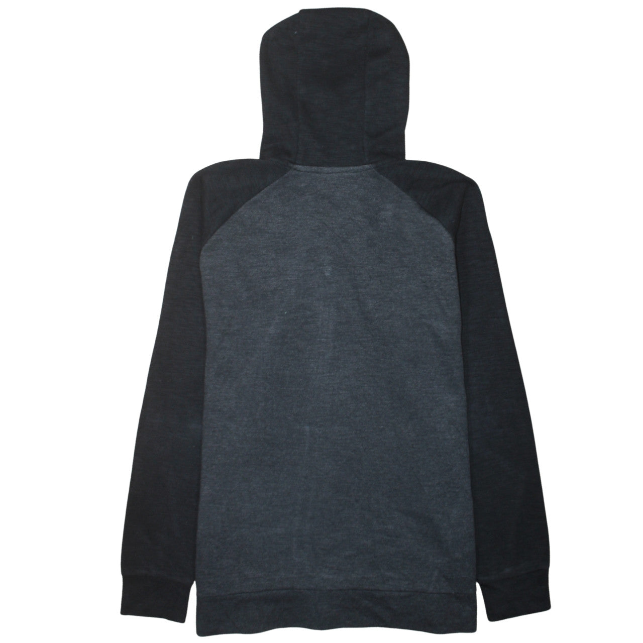 Nike Men's Grey Full Zip Hoodie XL Cotton Blend Lightweight