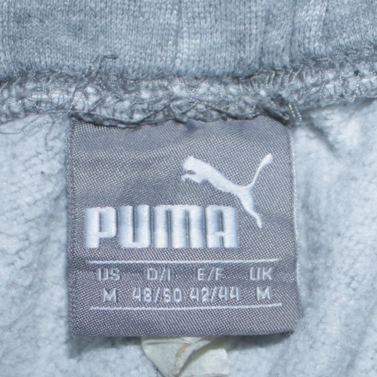 Puma Men's Grey M Jogger Sweatpants Elastic Waist Pockets