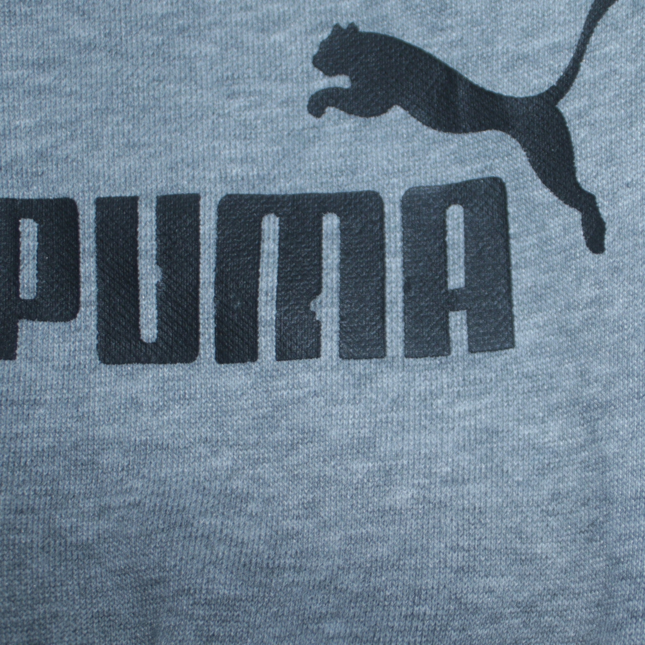 Puma Men's Grey M Jogger Sweatpants Elastic Waist Pockets