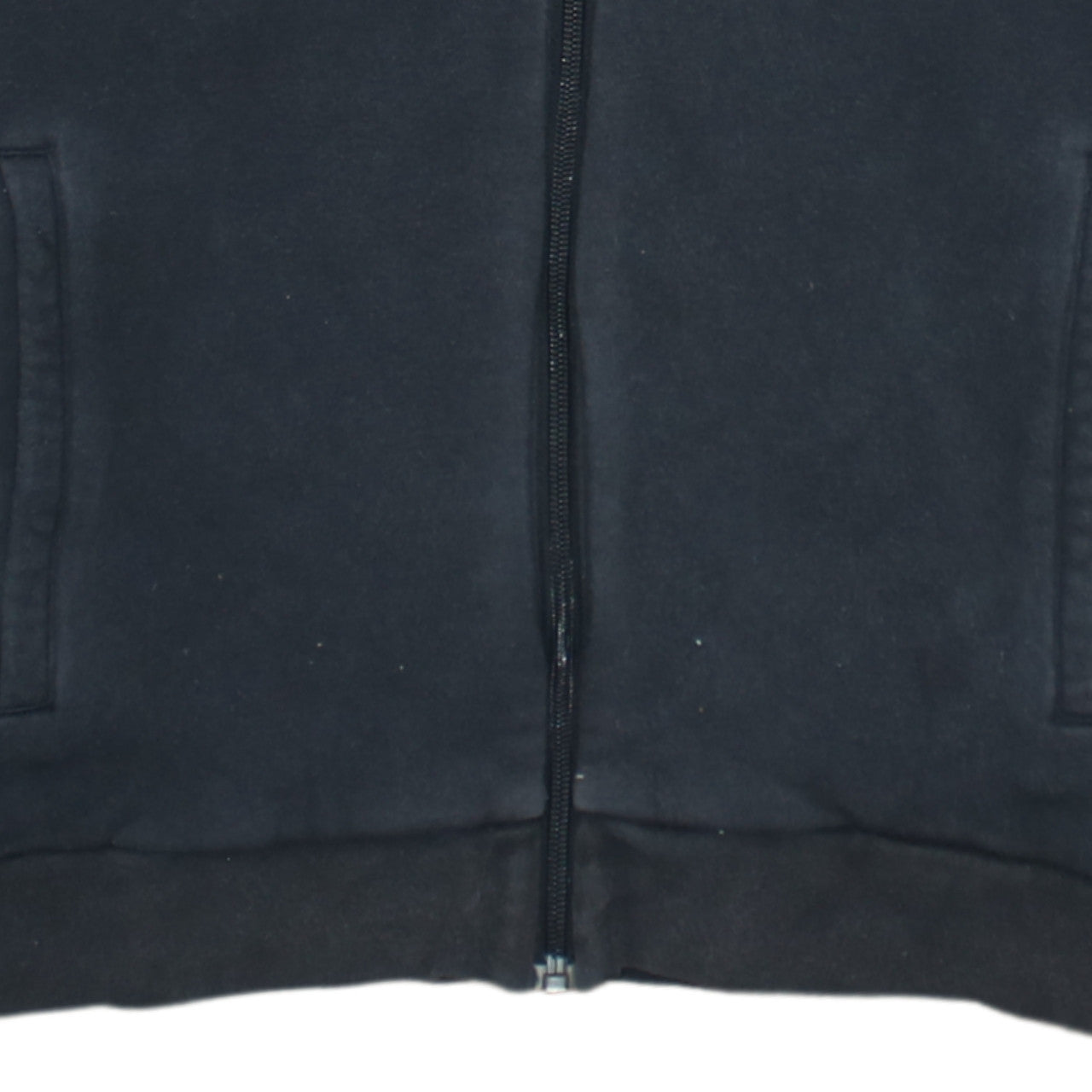 adidas Men's Black Full Zip Fleece Hoodie Size M