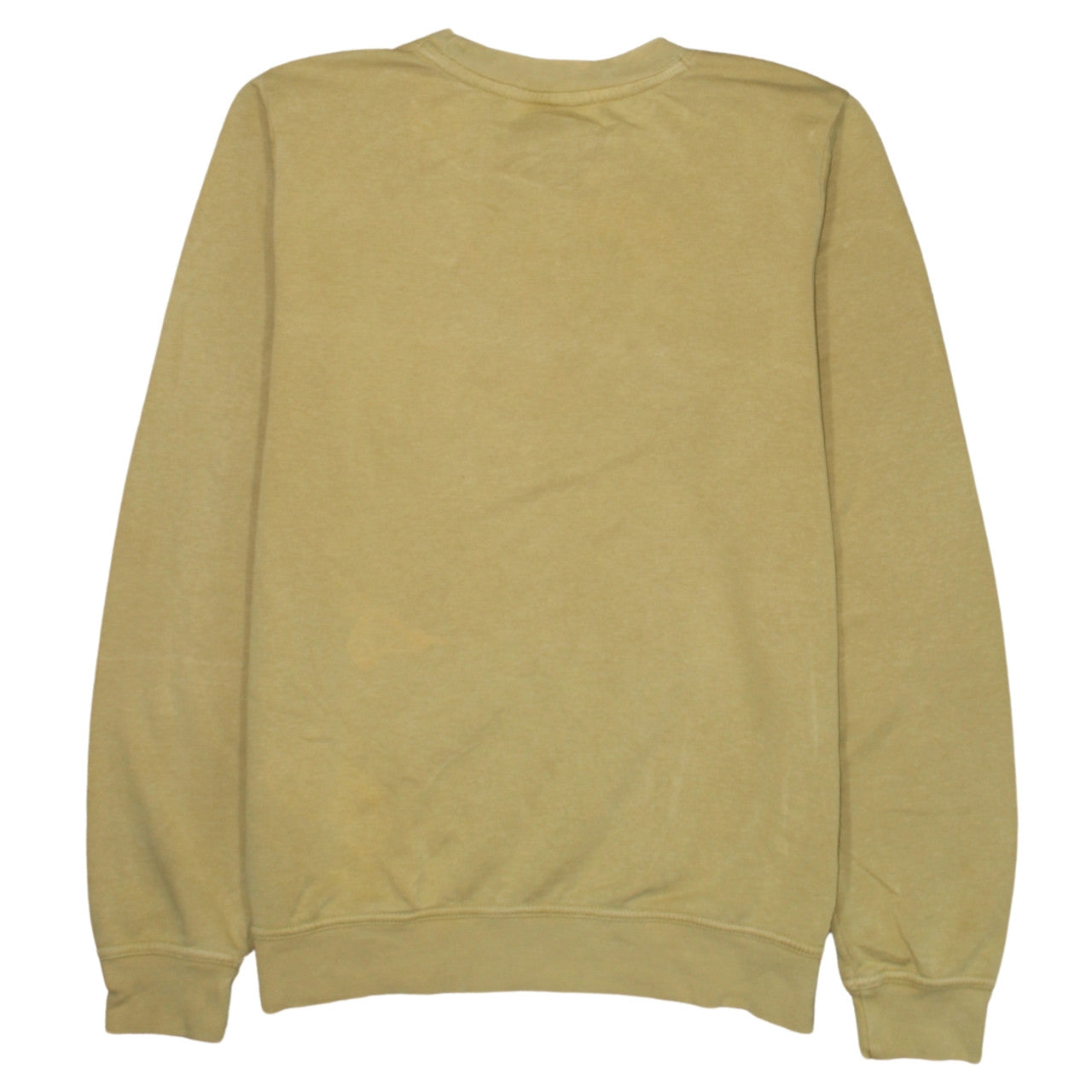 Nike Men's Beige Crew Neck Regular Fit Sweatshirt Size S
