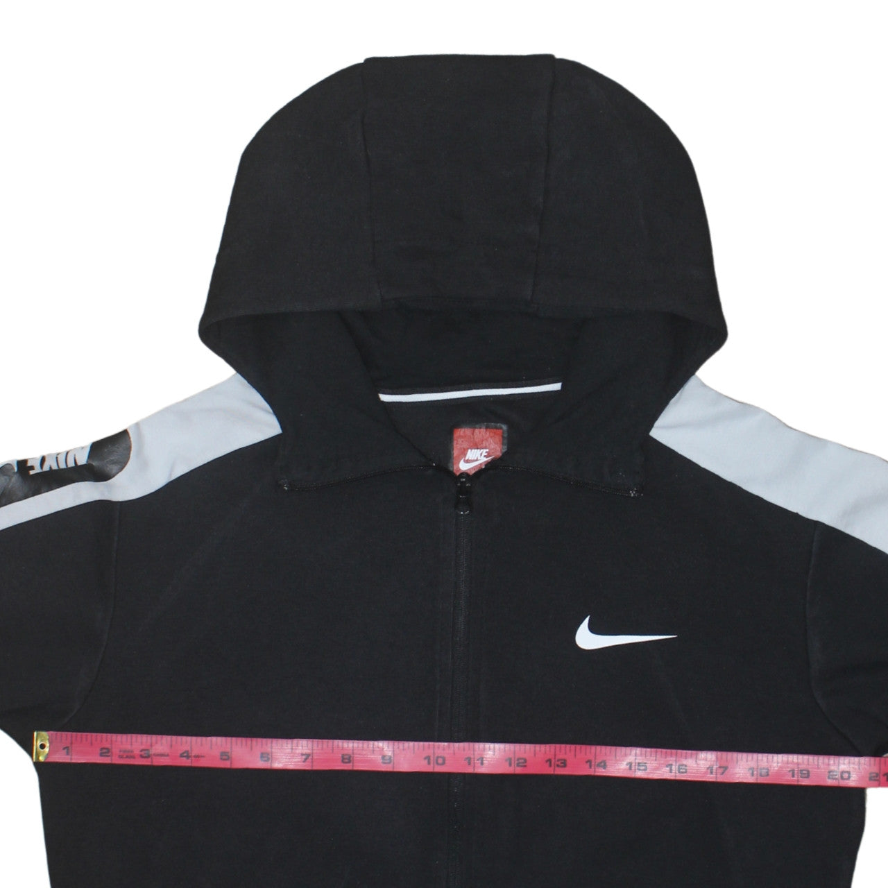 Nike Men's Black Full Zip Hoodie M Sports Fleece Sweatshirt