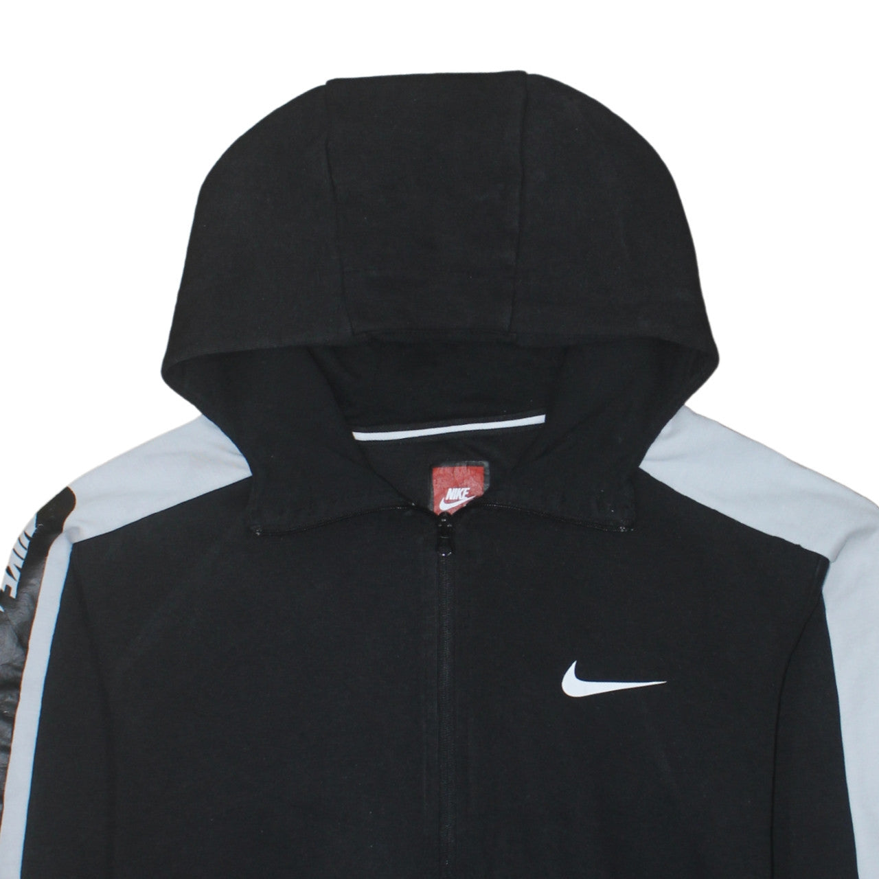 Nike Men's Black Full Zip Hoodie M Sports Fleece Sweatshirt