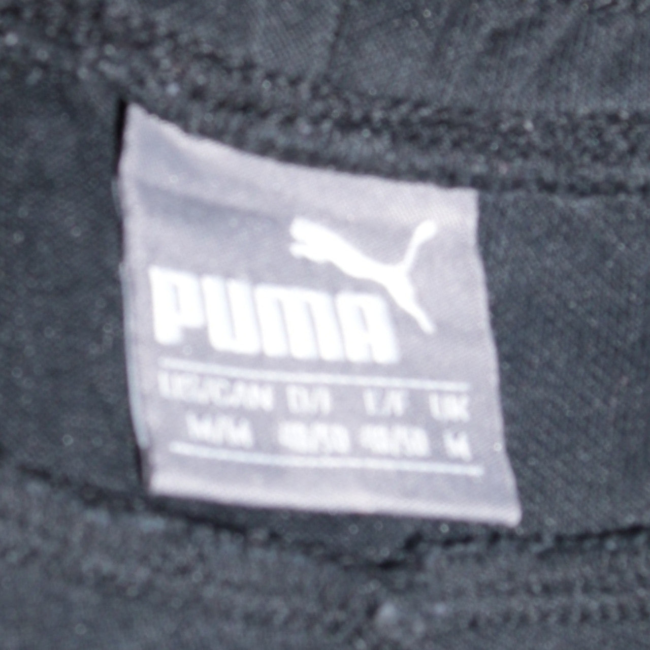 Puma Men’s Black Jogger Sweatpants M Regular Fit Activewear