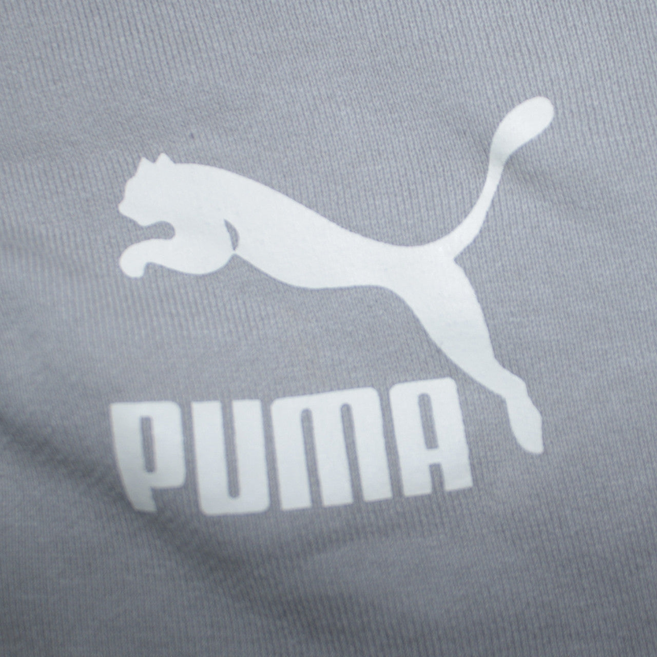 Puma Men's Grey Pullover Hoodie Size M Sportswear