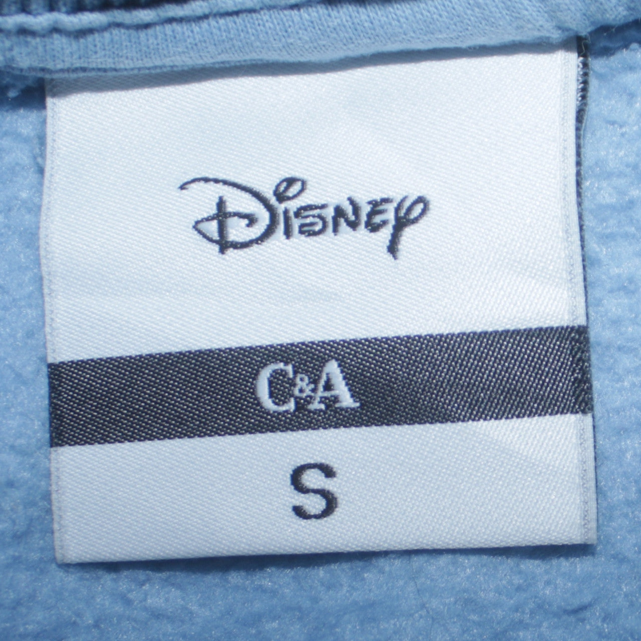 Disney Mickey Mouse Blue Sweatshirt Unisex Adults S Pullover