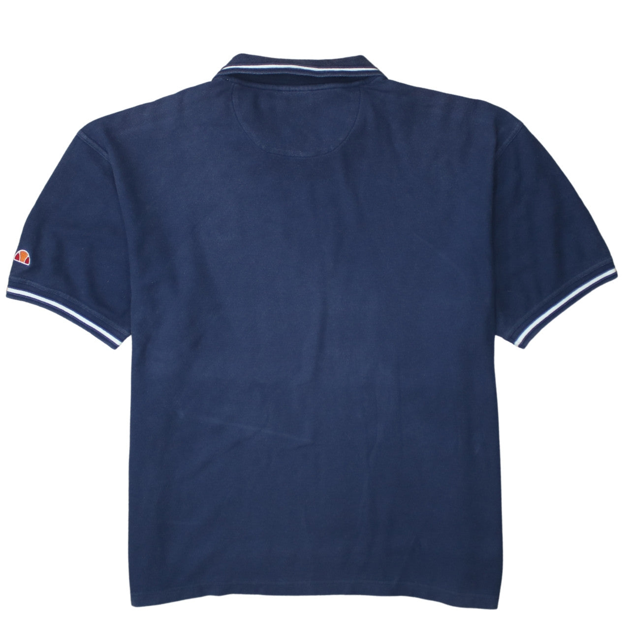 Ellesse Men's Blue XL Polo Shirt Cotton Embroidered Logo