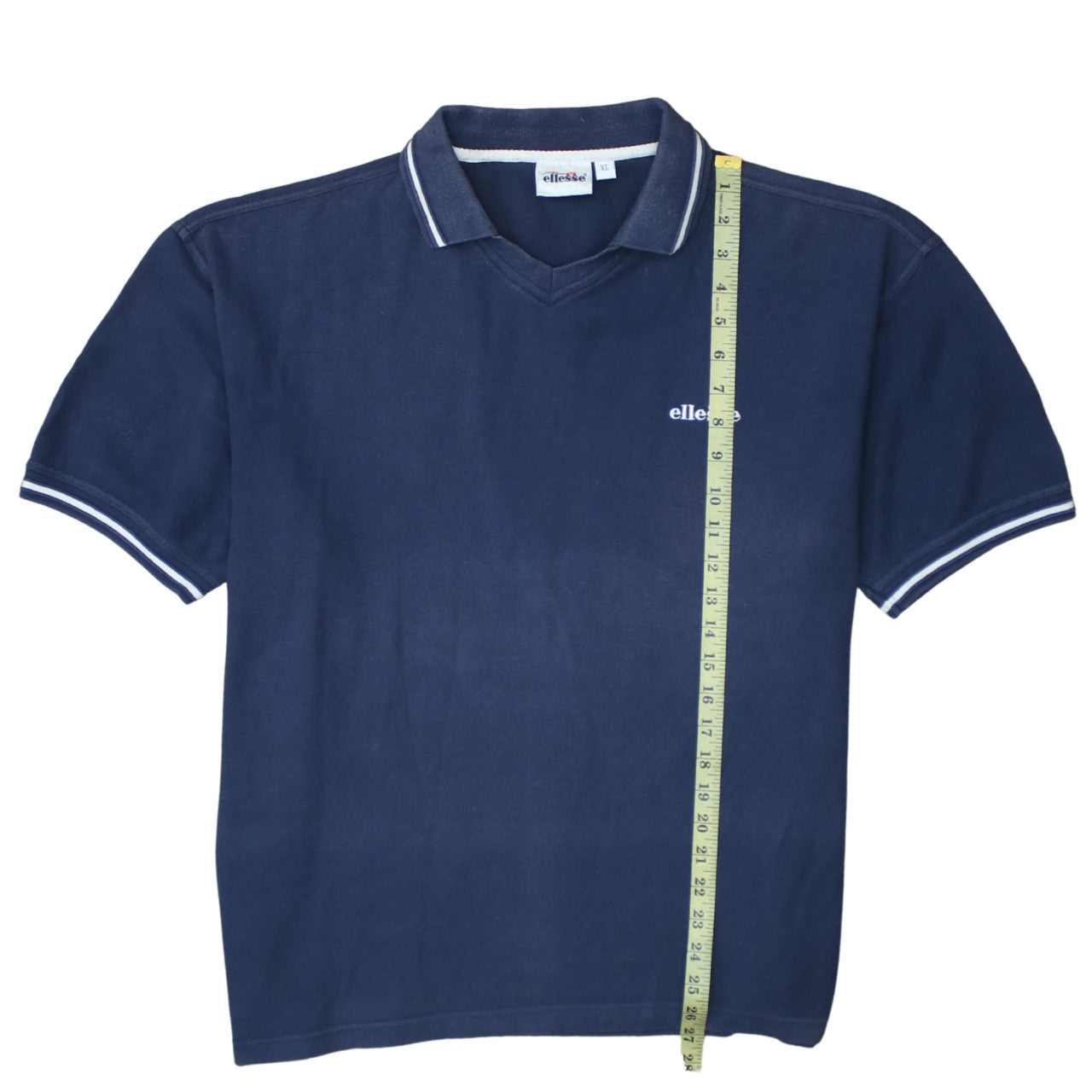 Ellesse Men's Blue XL Polo Shirt Cotton Embroidered Logo
