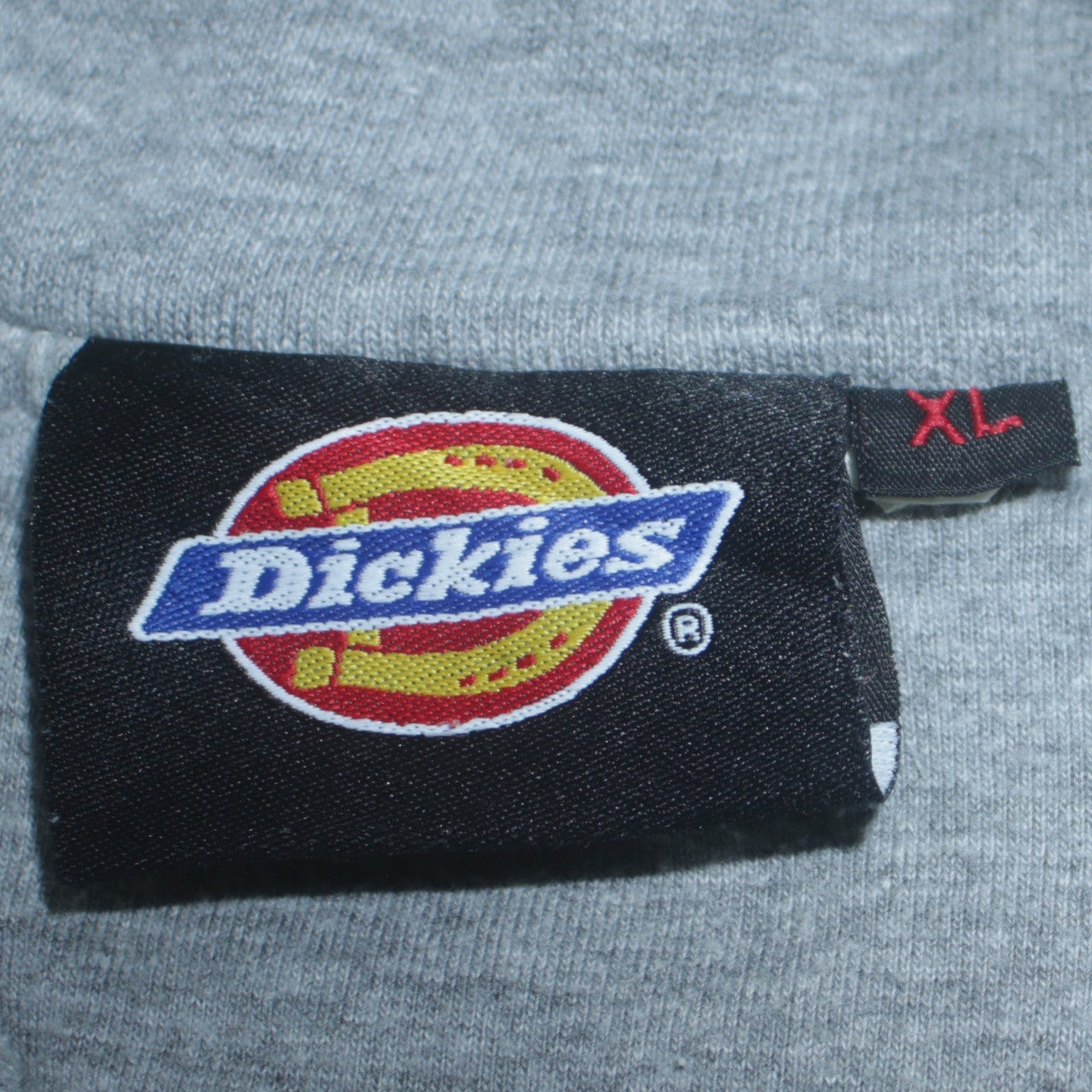 Dickies Men's Grey XL Pullover Hoodie With Logo Graphic