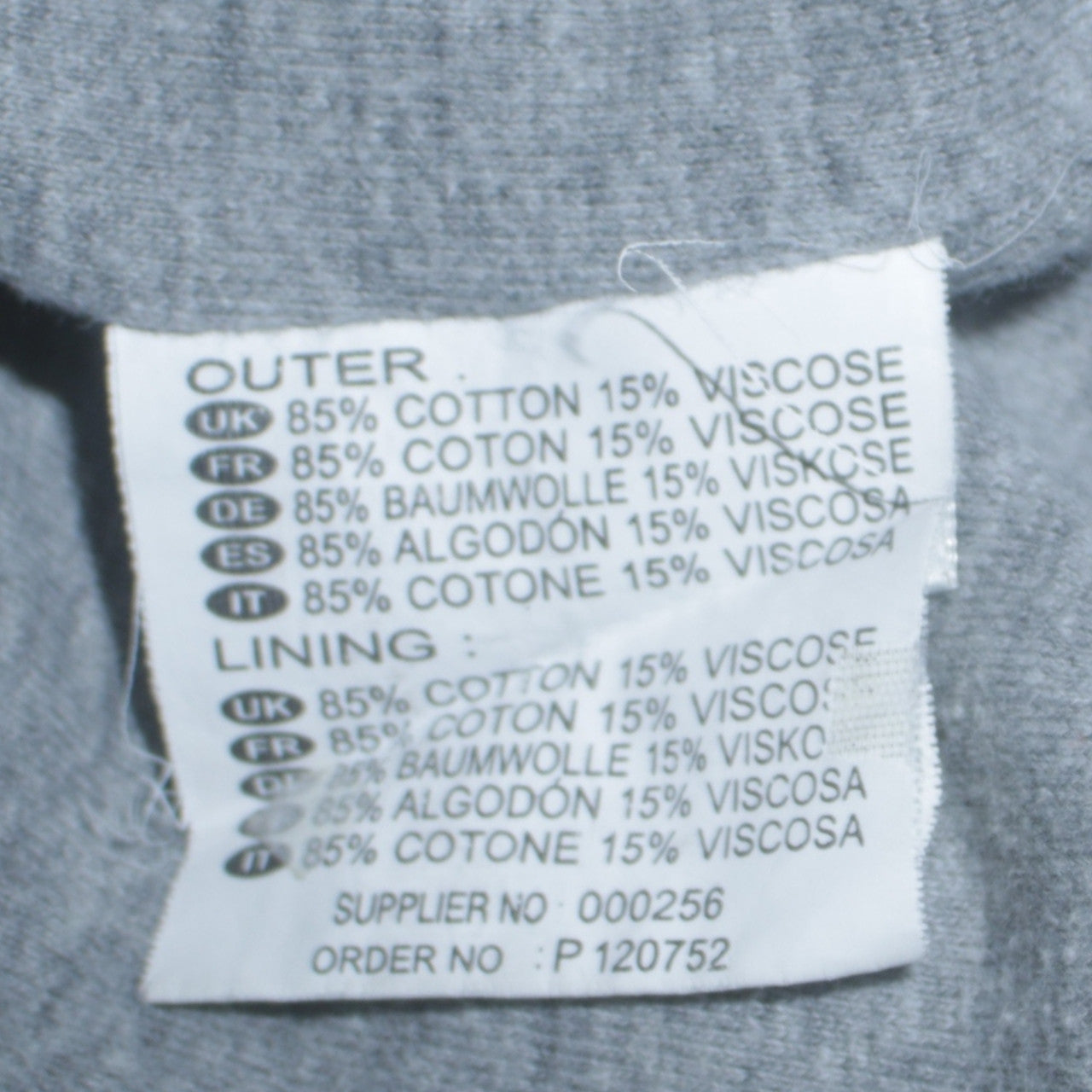 Dickies Men's Grey XL Pullover Hoodie With Logo Graphic