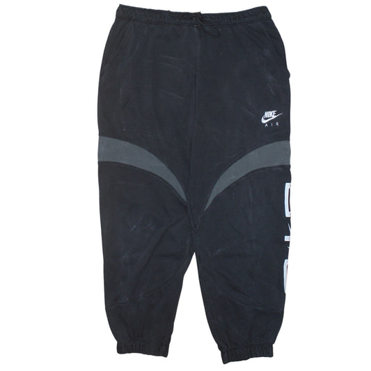Nike Air Men's Black Jogger Sweatpants Size L Regular Fit Activewear