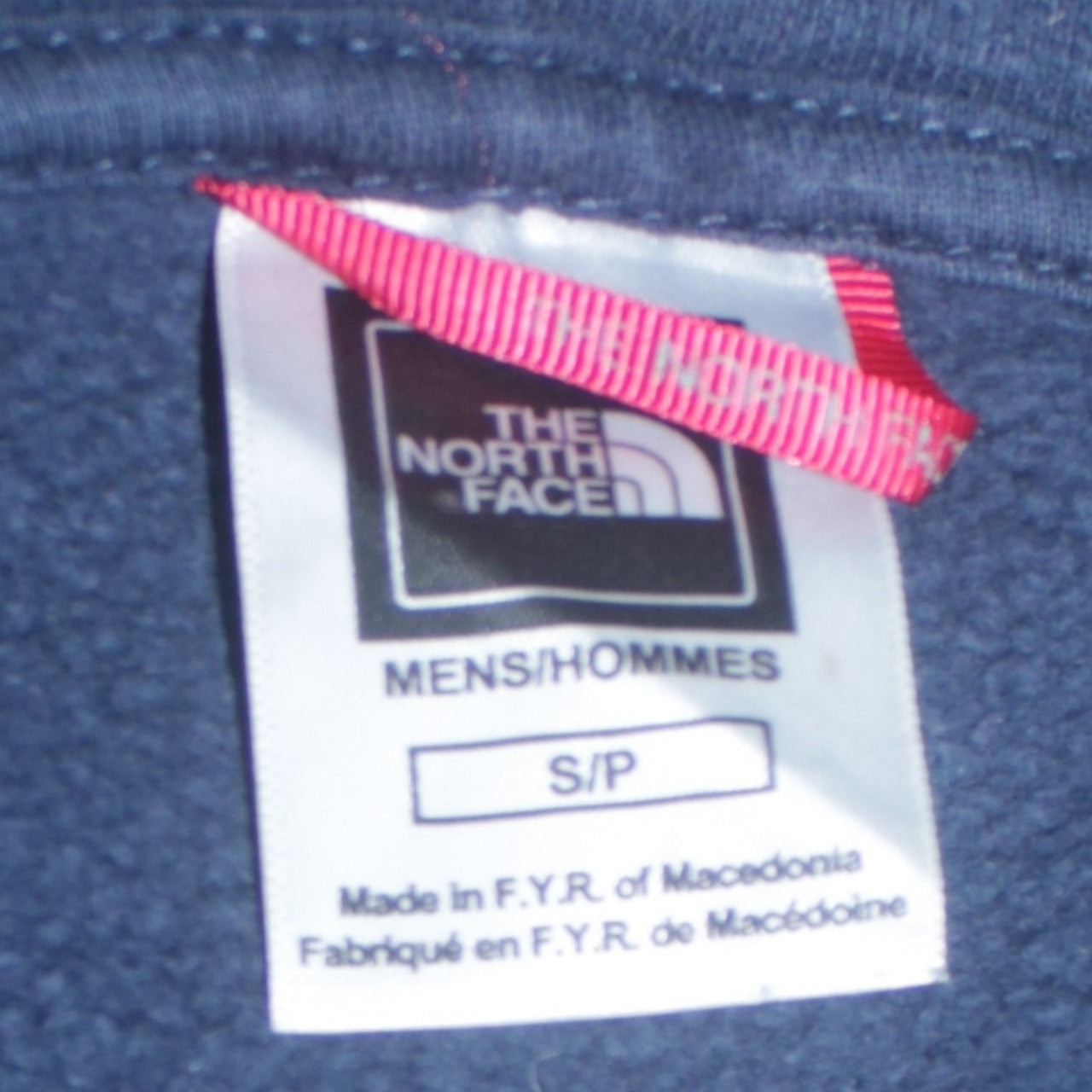 The North Face Men's Blue Pullover Hoodie Size S Outdoor Logo Sweatshirt