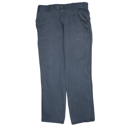 Additional front view of Coleman Men's Grey 32x32 Straight Leg Canvas Jeans