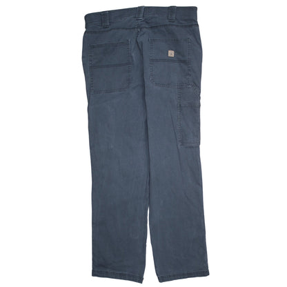 Back view of Coleman Men's Grey 32x32 Straight Leg Canvas Jeans