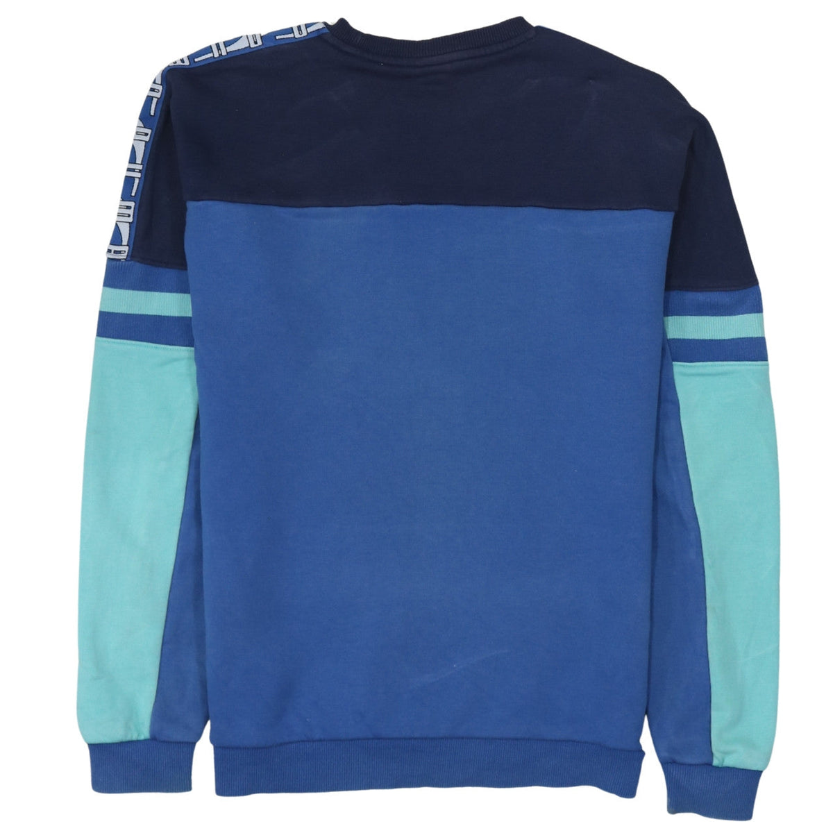 Puma Boys Blue Colourblock Crew Neck Sweatshirt 15-16 Years
