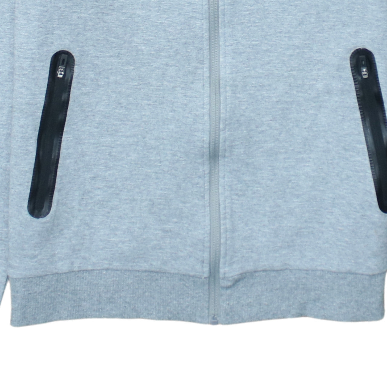Ellesse Men's Grey Full Zip Hoodie Size M Regular Fit Logo Sportswear