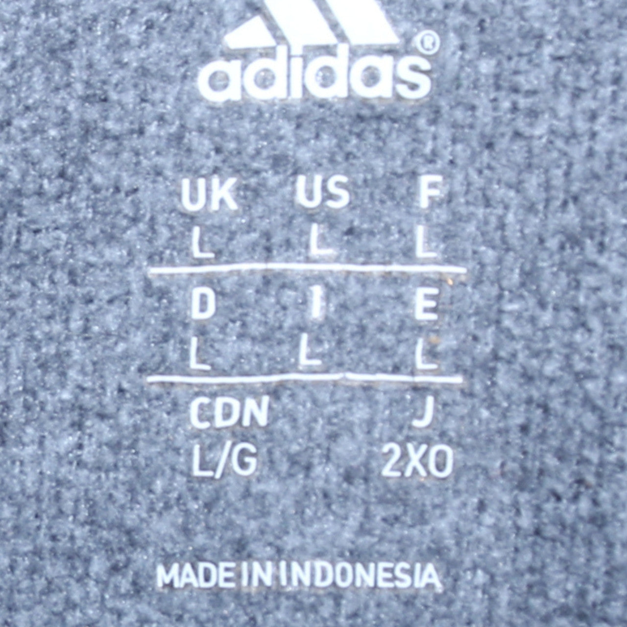 Adidas Men's Brown Pullover Hoodie L Graphic Logo Sportswear