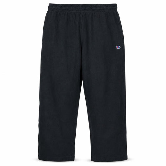 Front view of Champion Men’s Black XL Sweatpants Fleece Trousers