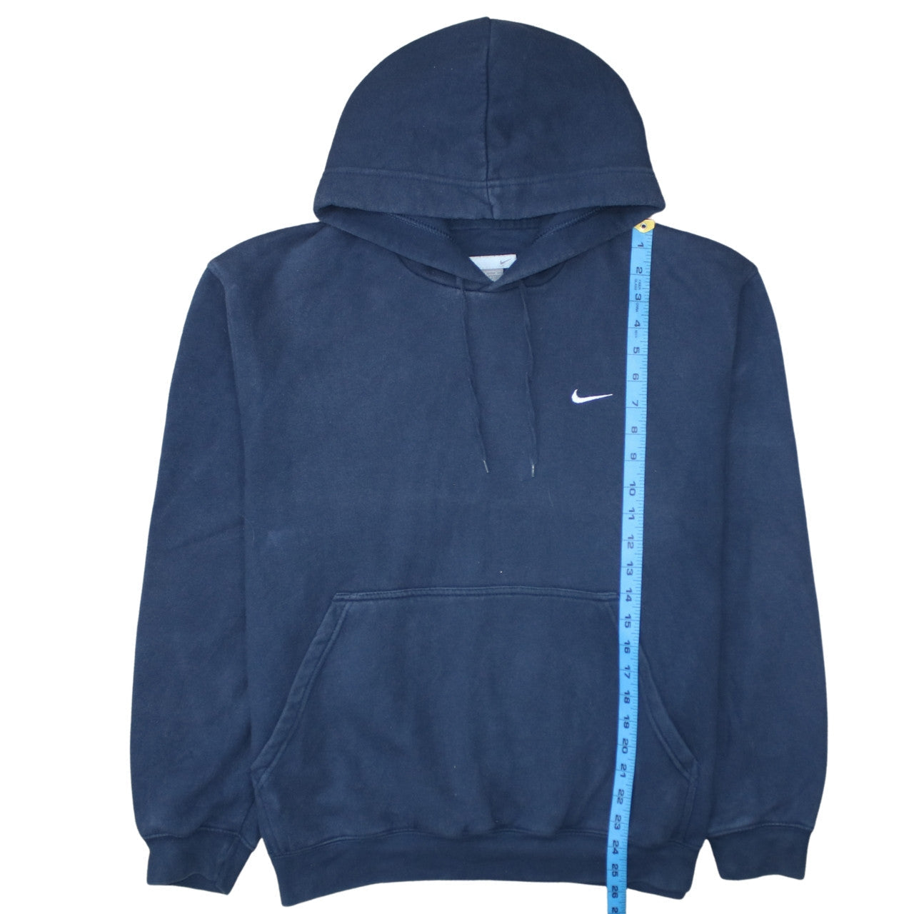 Nike Men's Blue Pullover Hoodie Regular Fit Fleece M